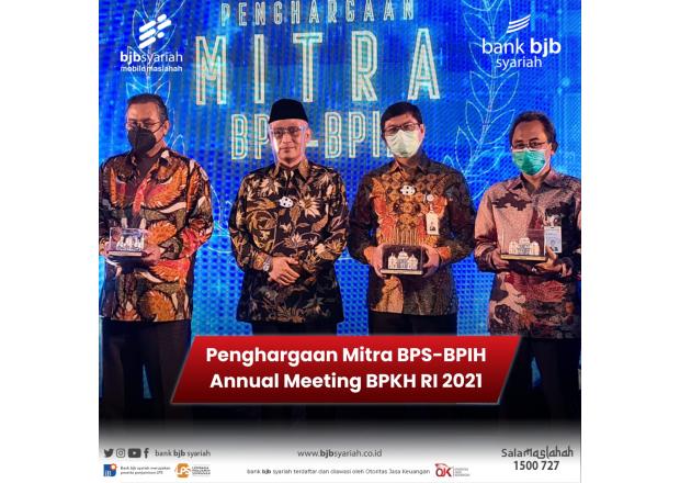 Penghargaan Mitra BPS-BPIH Annual Meeting BPKH RI 2021